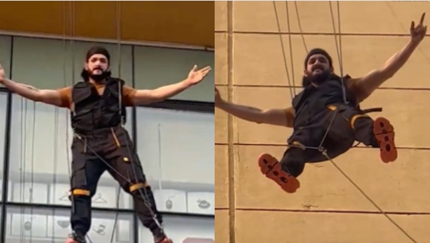 akhil-akkineni-jumps-from-172foot-building-to-reveal-trailer-launch-time-of-agent